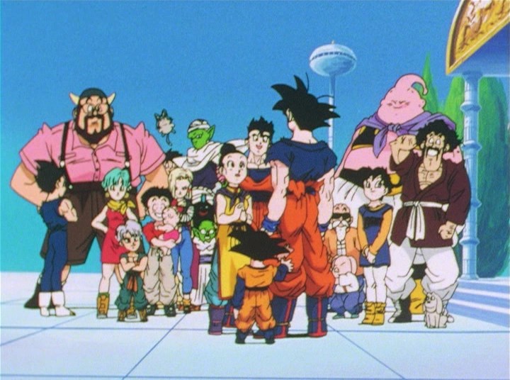 dragon ball z completo saga majin boo