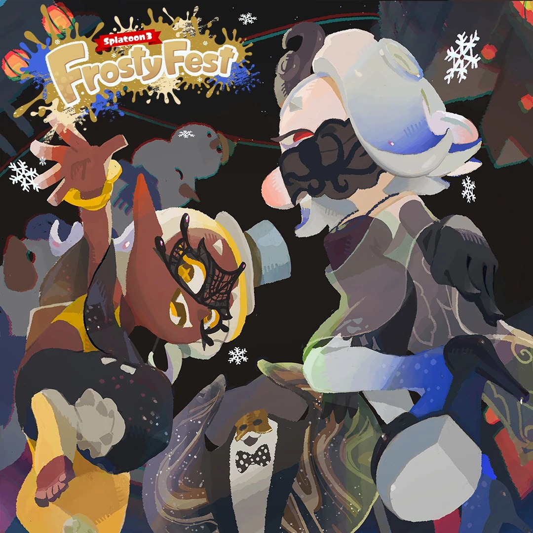 The official art for the splatfest Fandom