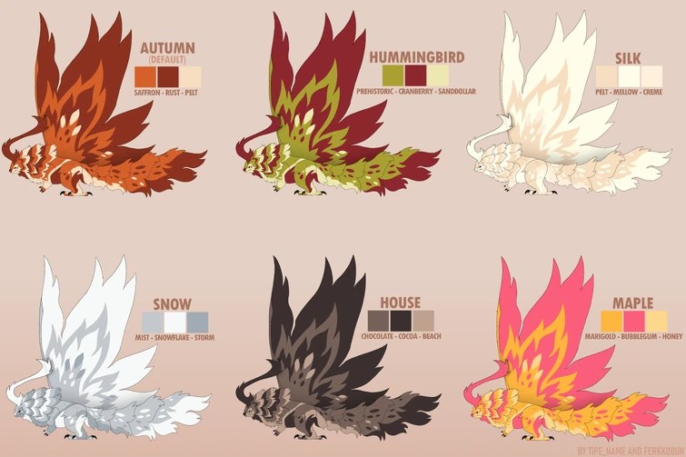 Can we talk about how pretty the hatch presets are for this dragon