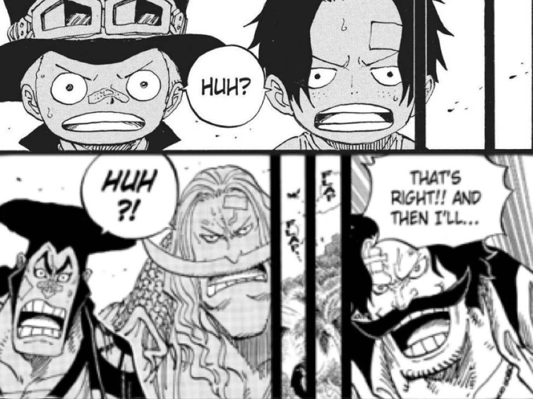 Does anyone know what Roger & Luffy said? Fandom