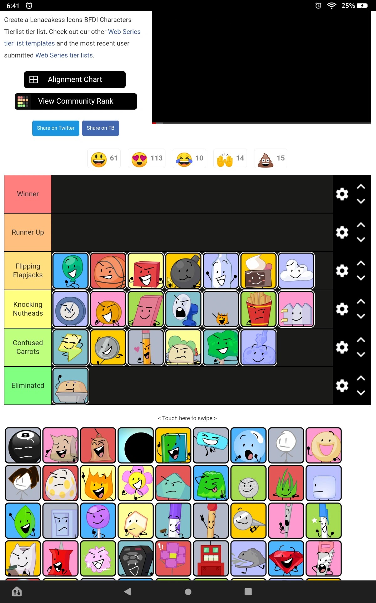 BFDI Fans vs. Favorites 2 Fandom