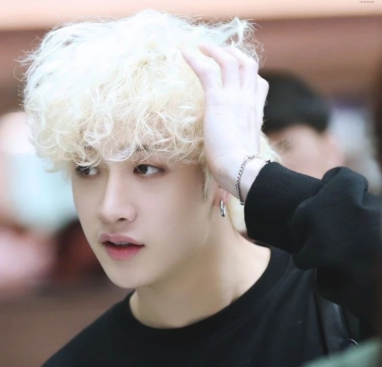 Bangchan Blonde Hair Fandom