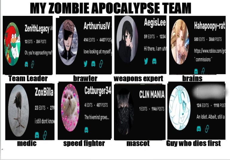 DW wiki zombie apocalypse team Fandom