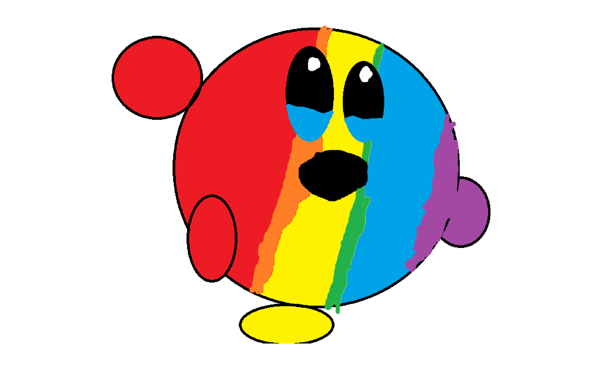 meet rainbow Kirby Fandom