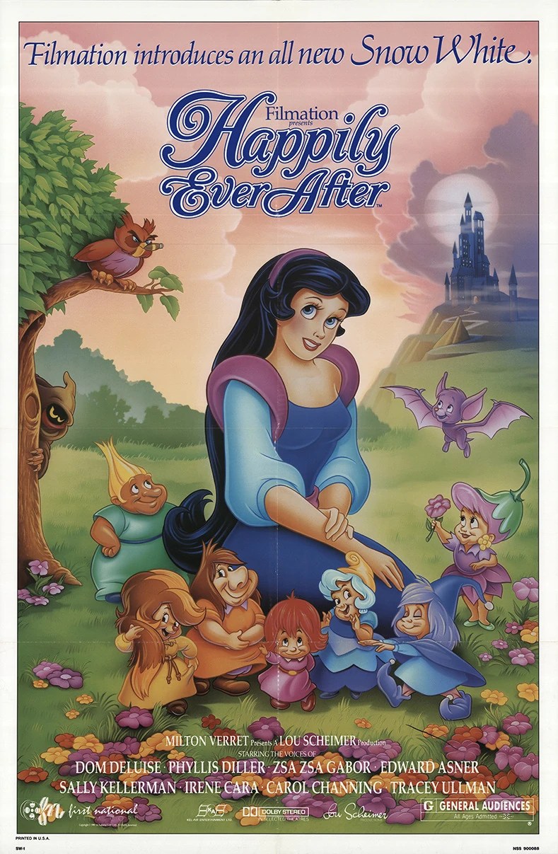 Happily Ever After (1990) English and Nonengish voice over and