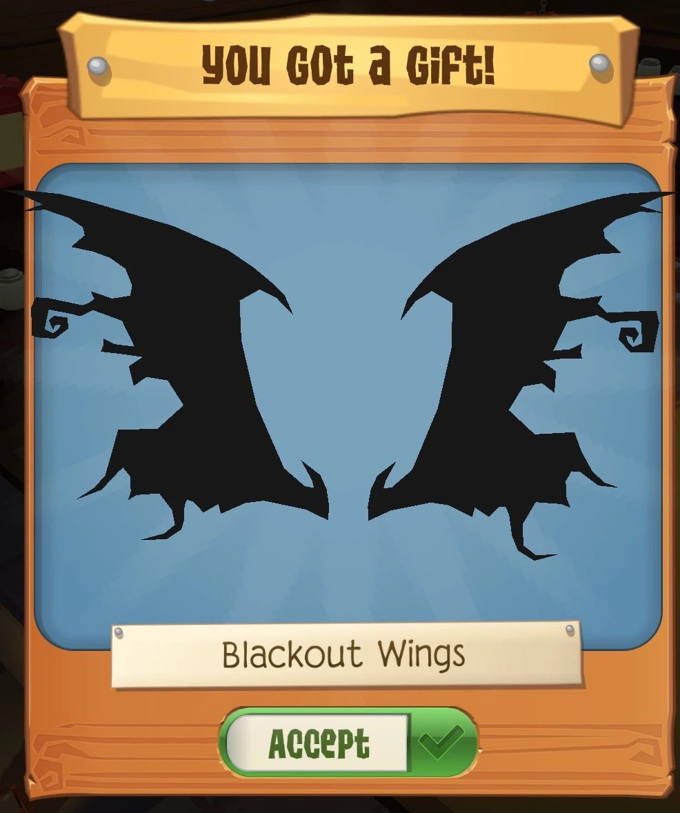 Blackout wings worth Fandom