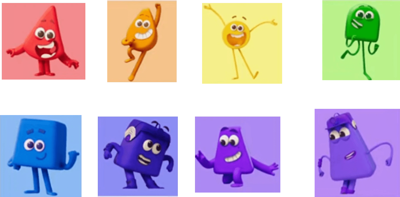 The Colourblocks in one image! Fandom