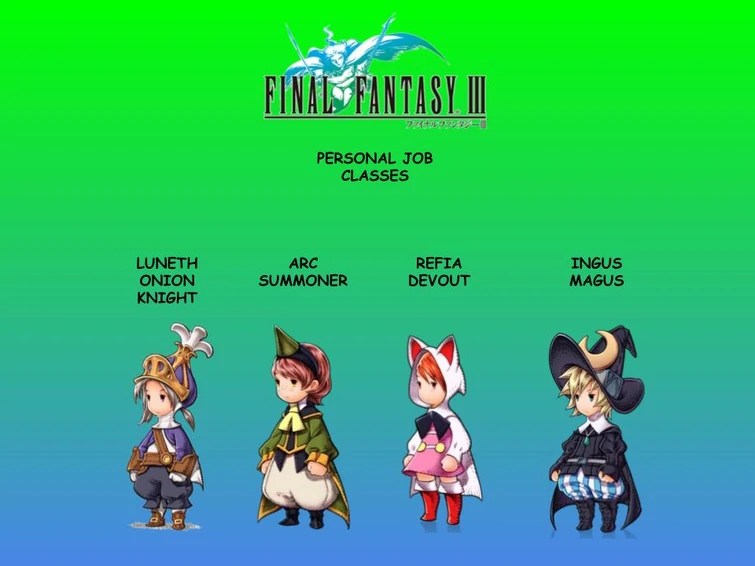 FF3 iOS Fast Level grind from Lv 70 to 99 plus Job Lv Up to 99 with my