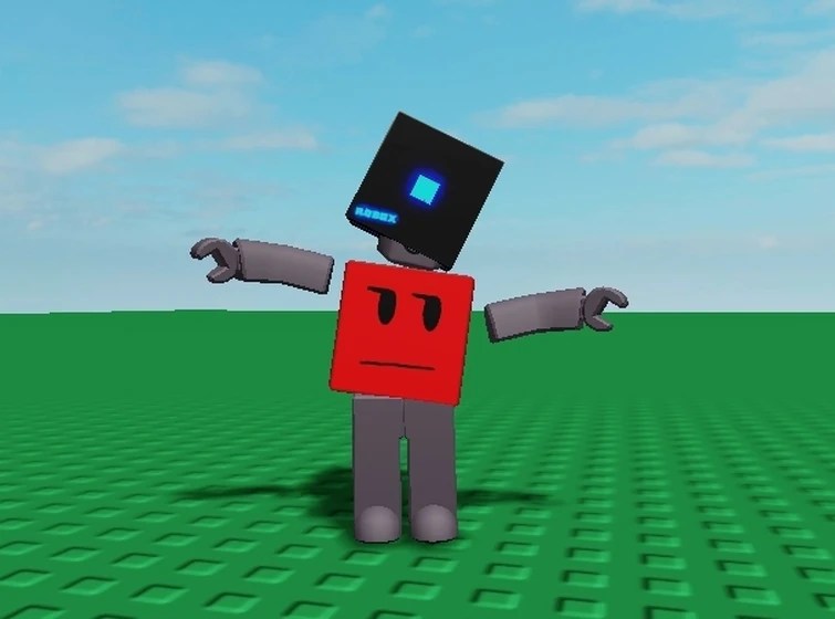 I made an roblox blocky outfit Fandom