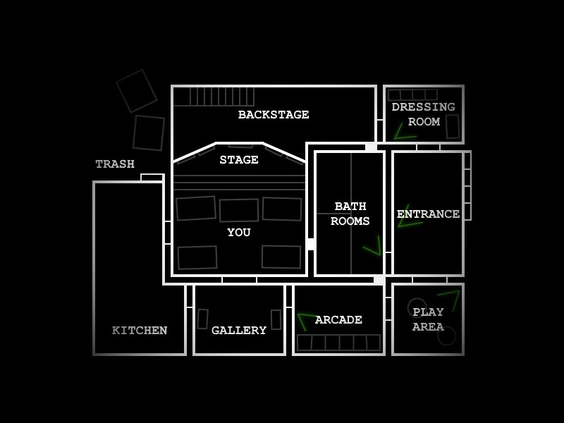 Chuck E Cheese Map Camera System | Five Nights At Chuck E. Cheese's Wiki | Fandom