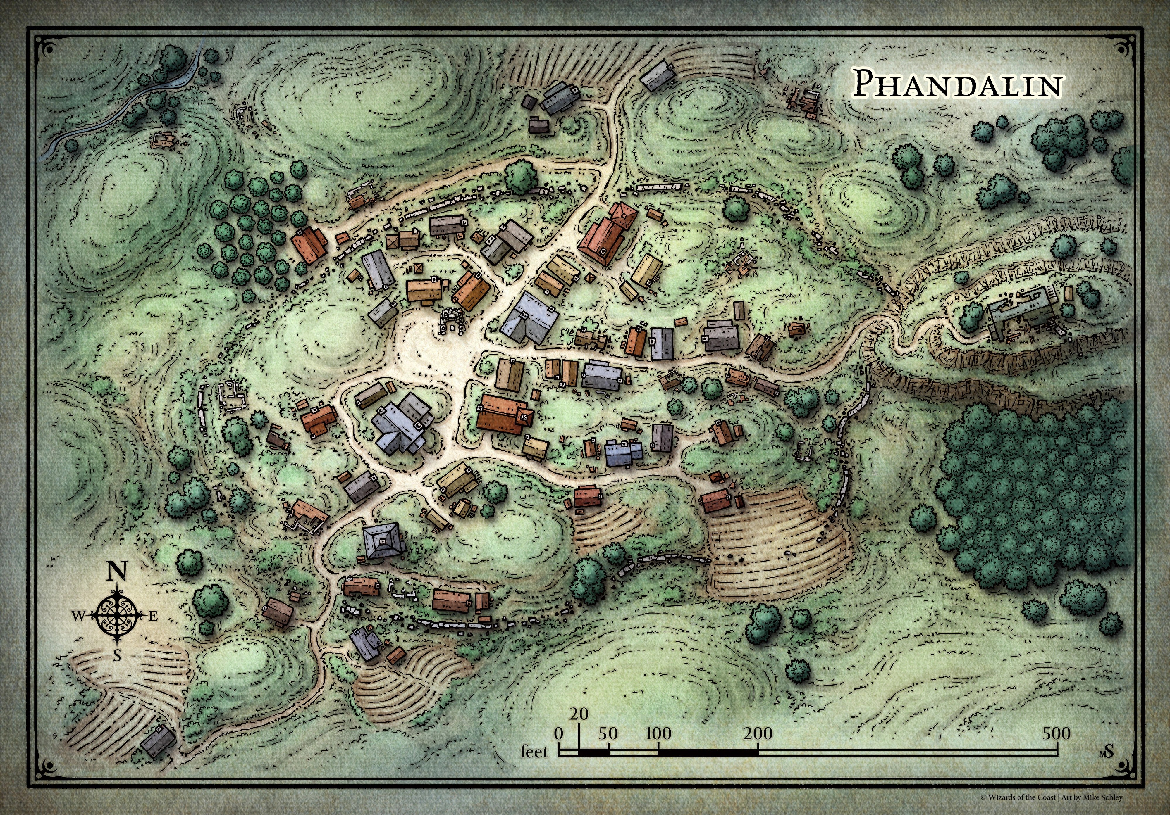 D&D 5E Lost Mines Of Phandelver Maps Phandalin | Forgotten Realms Wiki | Fandom