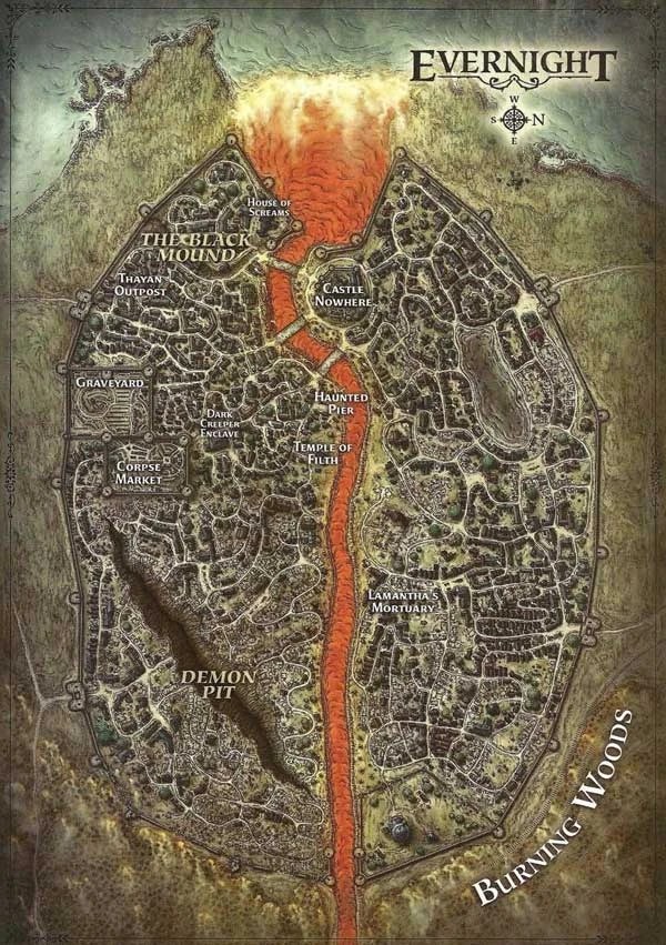 D&D Map Of Neverwinter Evernight | Forgotten Realms Wiki | Fandom