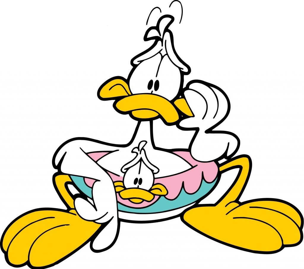 anni the duck garfield - Bille Brousse