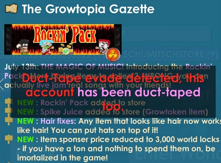 Duct Tape Growtopia Wiki Fandom