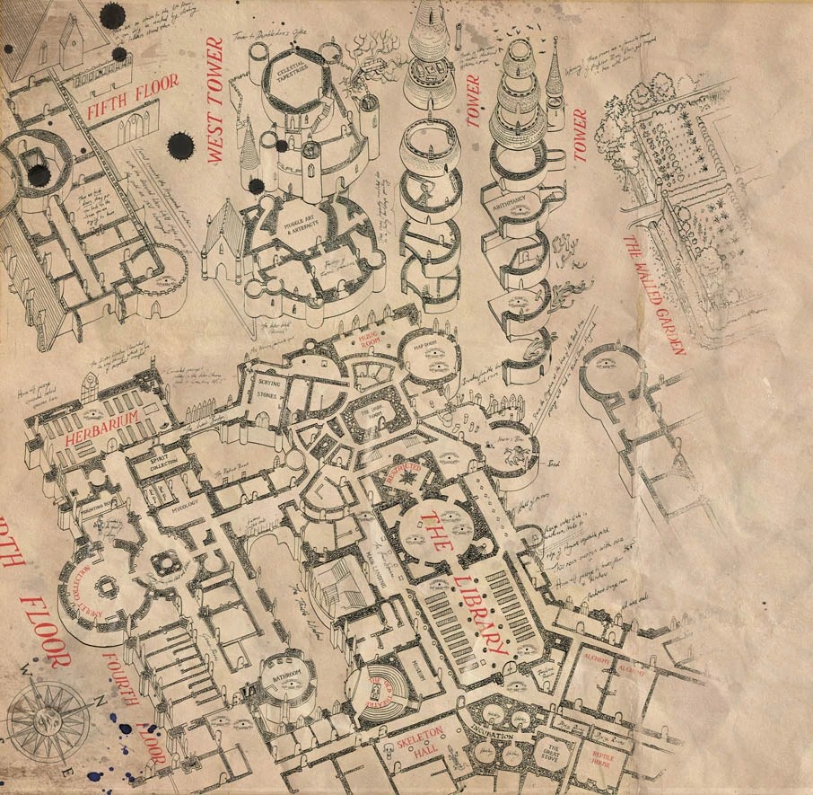 Marauder's Map | Harry Potter Books Wiki | Fandom