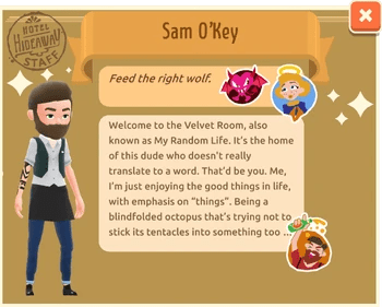Sam Hotel Hideaway Wiki Fandom