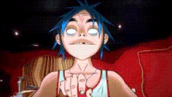 Top Five Gorillaz Gif