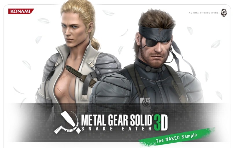 Metal Gear Solid Snake Eater 3d The Naked Sample Metal Gear Wiki Fandom