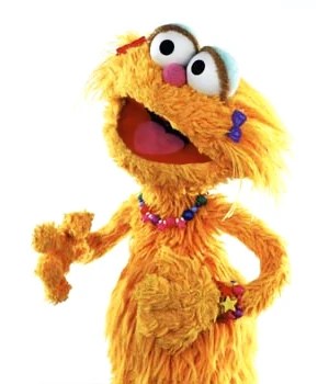 A zoey, guess what elmo's going to take it home; Zoe Muppet Wiki Fandom