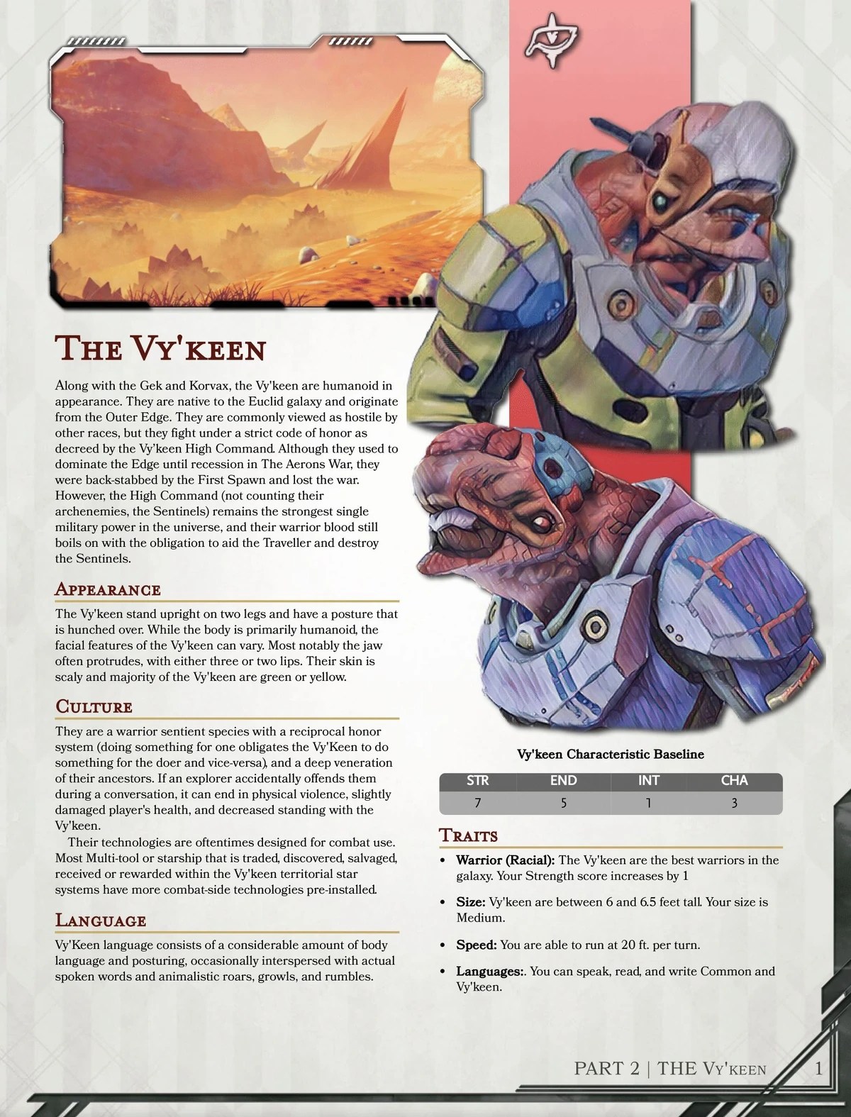Vy'keen No Man's Sky Wiki