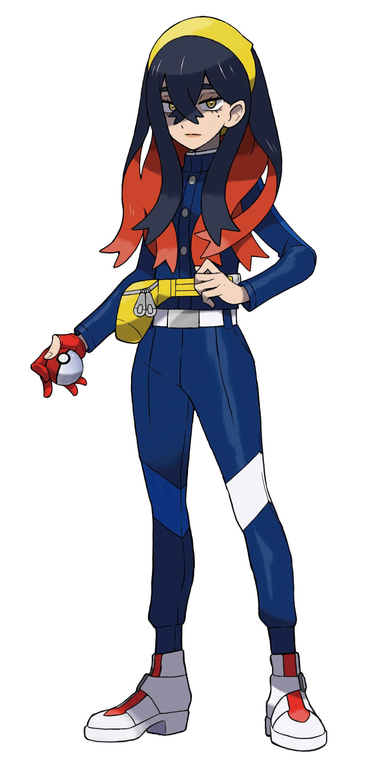 pokemon scarlet and violet characters wiki - Gel French Manicure
