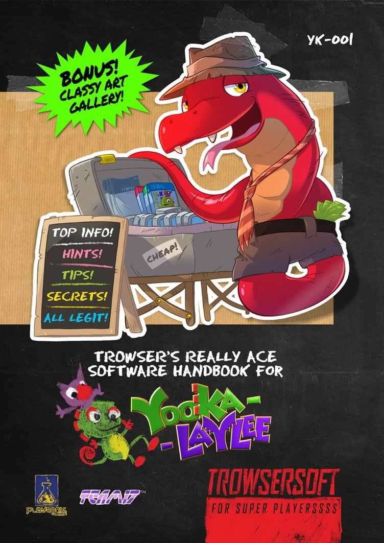Yooka Laylee Art Book Yooka Laylee Wiki Fandom