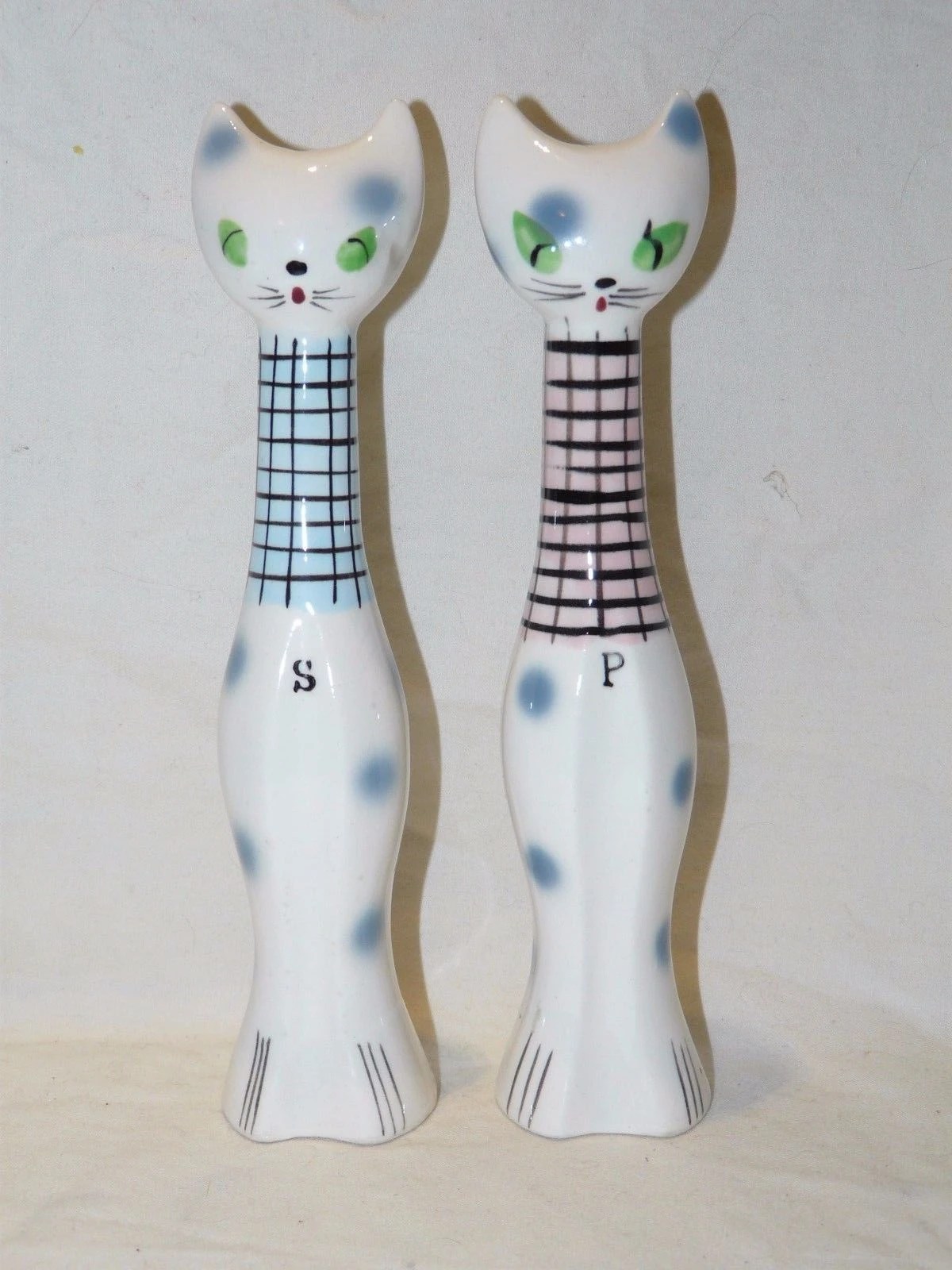 Vintage Napco Cat Salt and Pepper Shakers Japan Salt & Pepper Shakers Home & Living