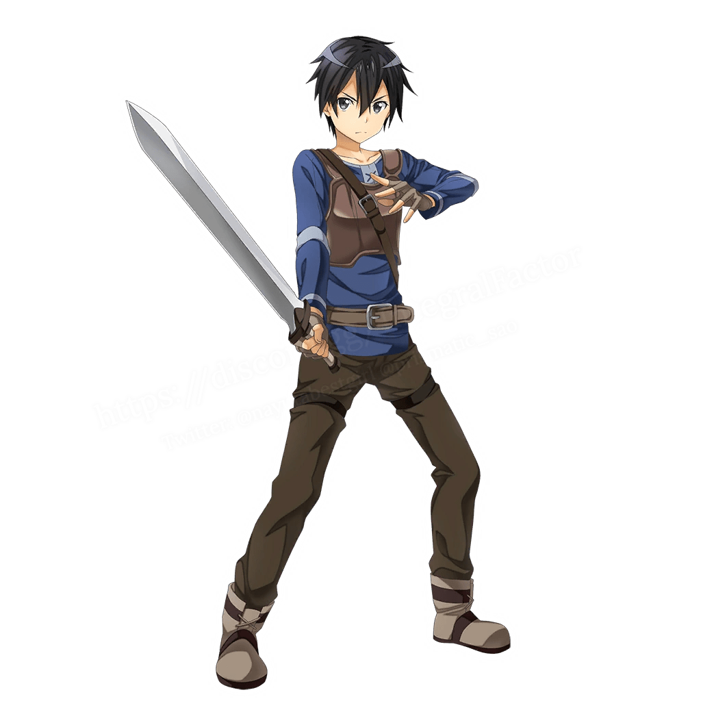 (First Weapon) Kirito Sword Art Online Integral Factor Wiki