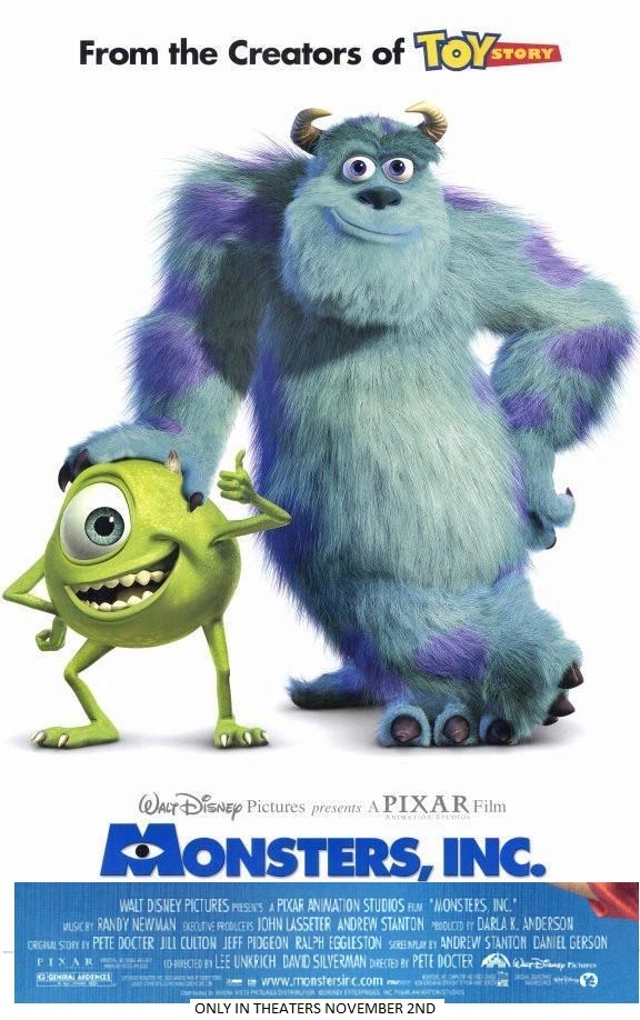 Opening to Monsters, Inc. AMC Theaters (2001) Scratchpad Fandom