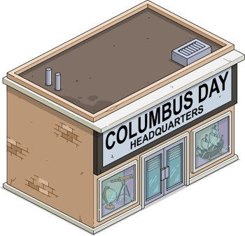 Columbus Day HQ The Simpsons Tapped Out Wiki Fandom