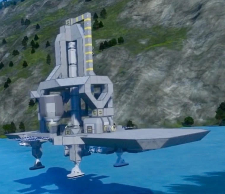 The Flying Mining Rig Space Engineers Group Survival Wikia Fandom