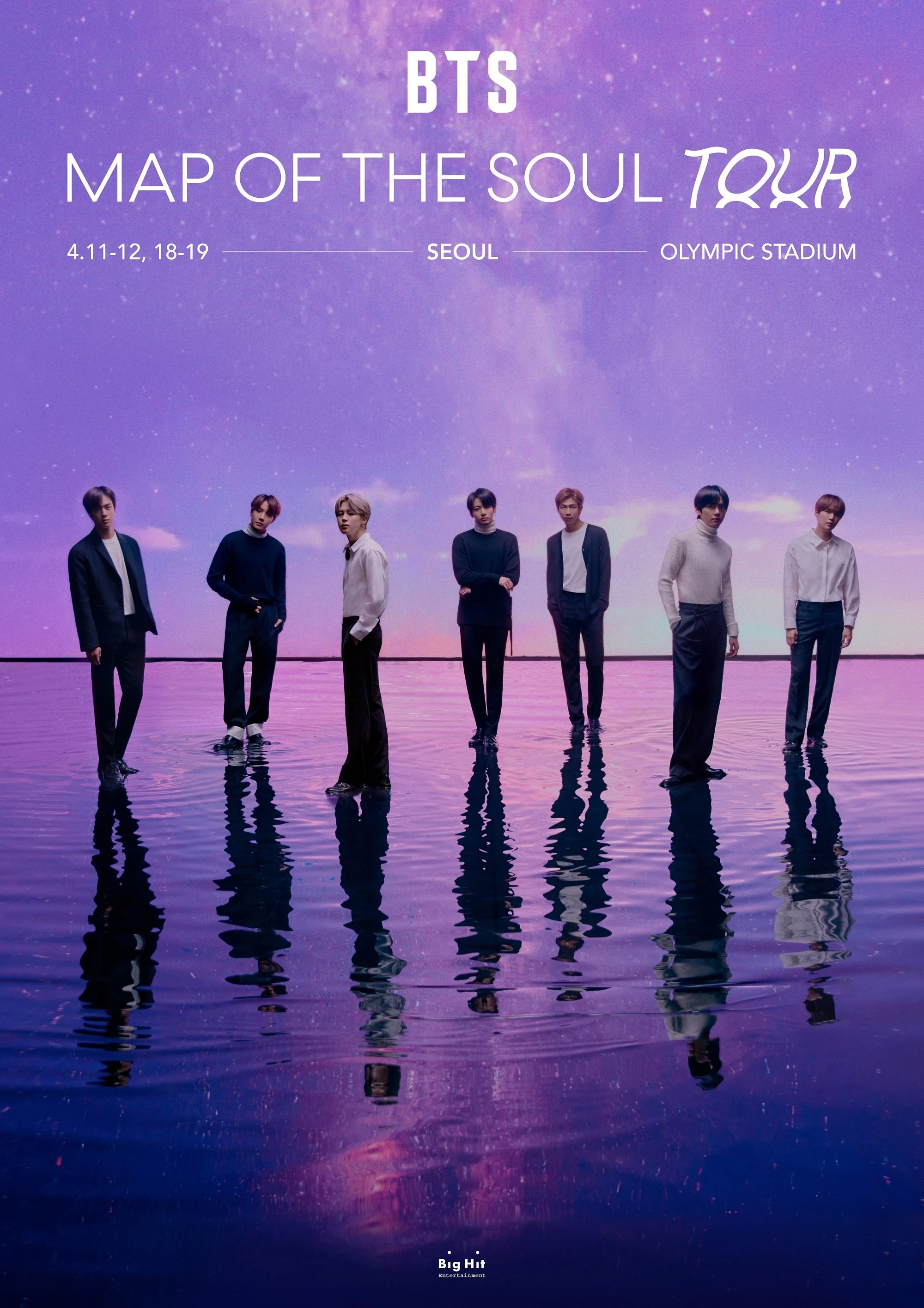 Bts Map Of The Soul 7 Tour Schedule Tour Look