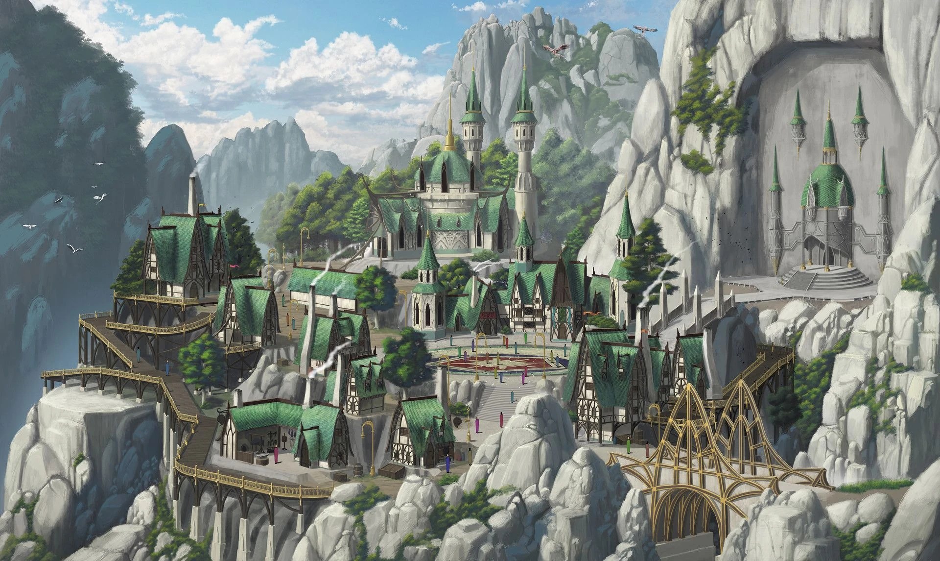 The Elven City The Iris Fandom Wiki Fandom