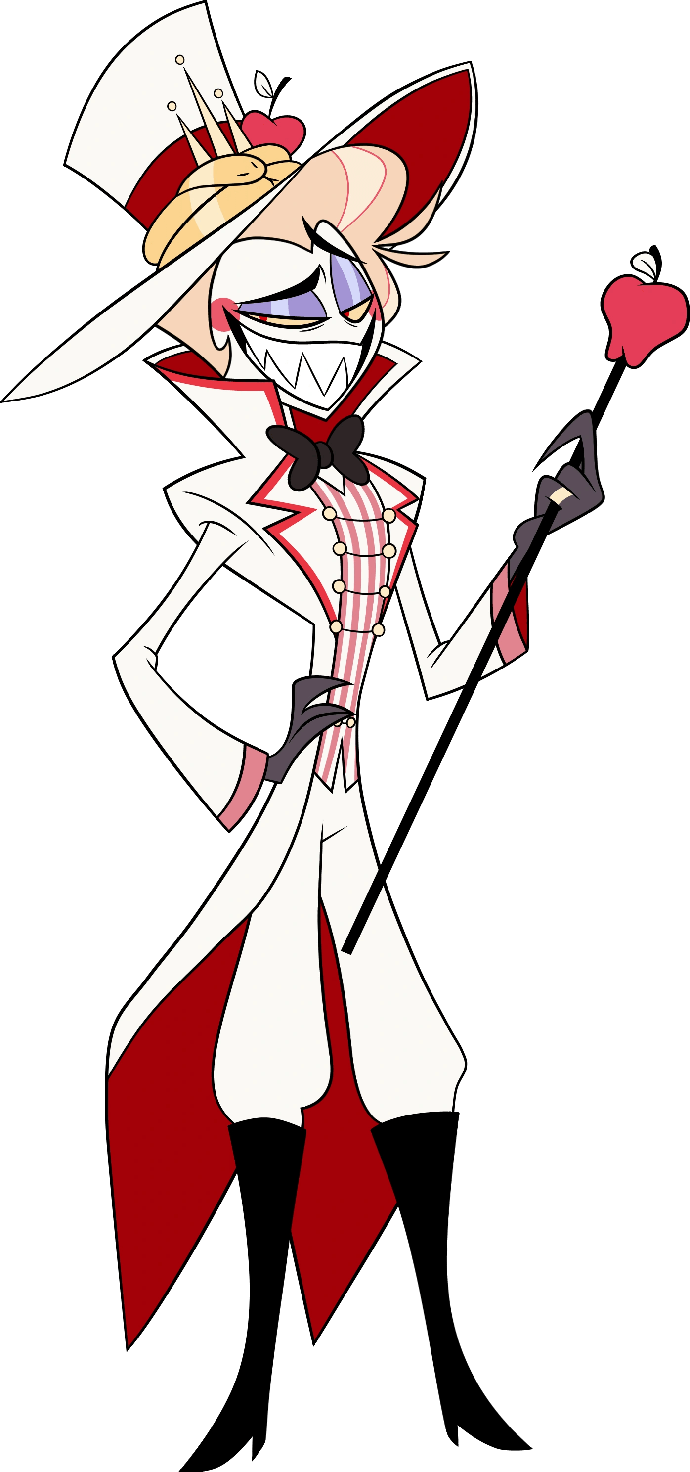 lucifer morningstar hazbin hotel official art | Griffin Party Dock