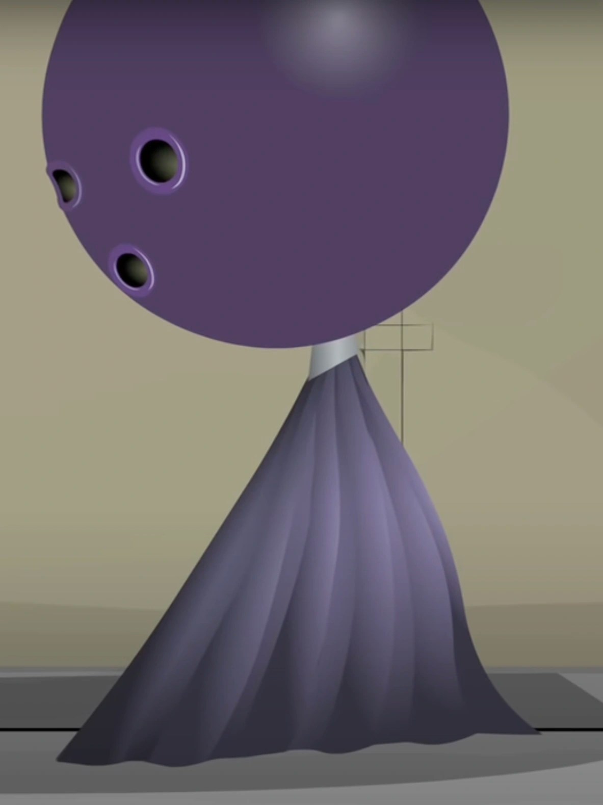bowling ball to the head | Pita Bloom