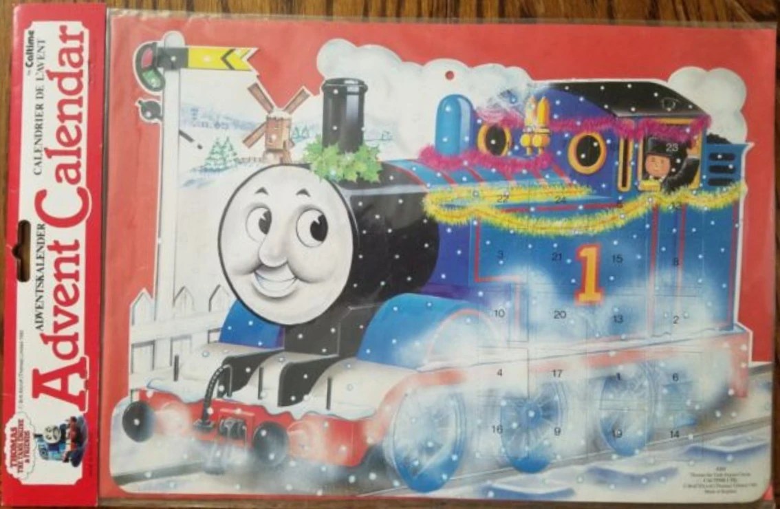 1992 Advent Calendar Thomas The Tank Engine Community Central Wiki