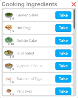 This is a bloxburg s menu d cafe sign resturant menu menu restaurant from i.pinimg.com. Bloxburg Menu - Cooking Welcome To Bloxburg Wiki Fandom