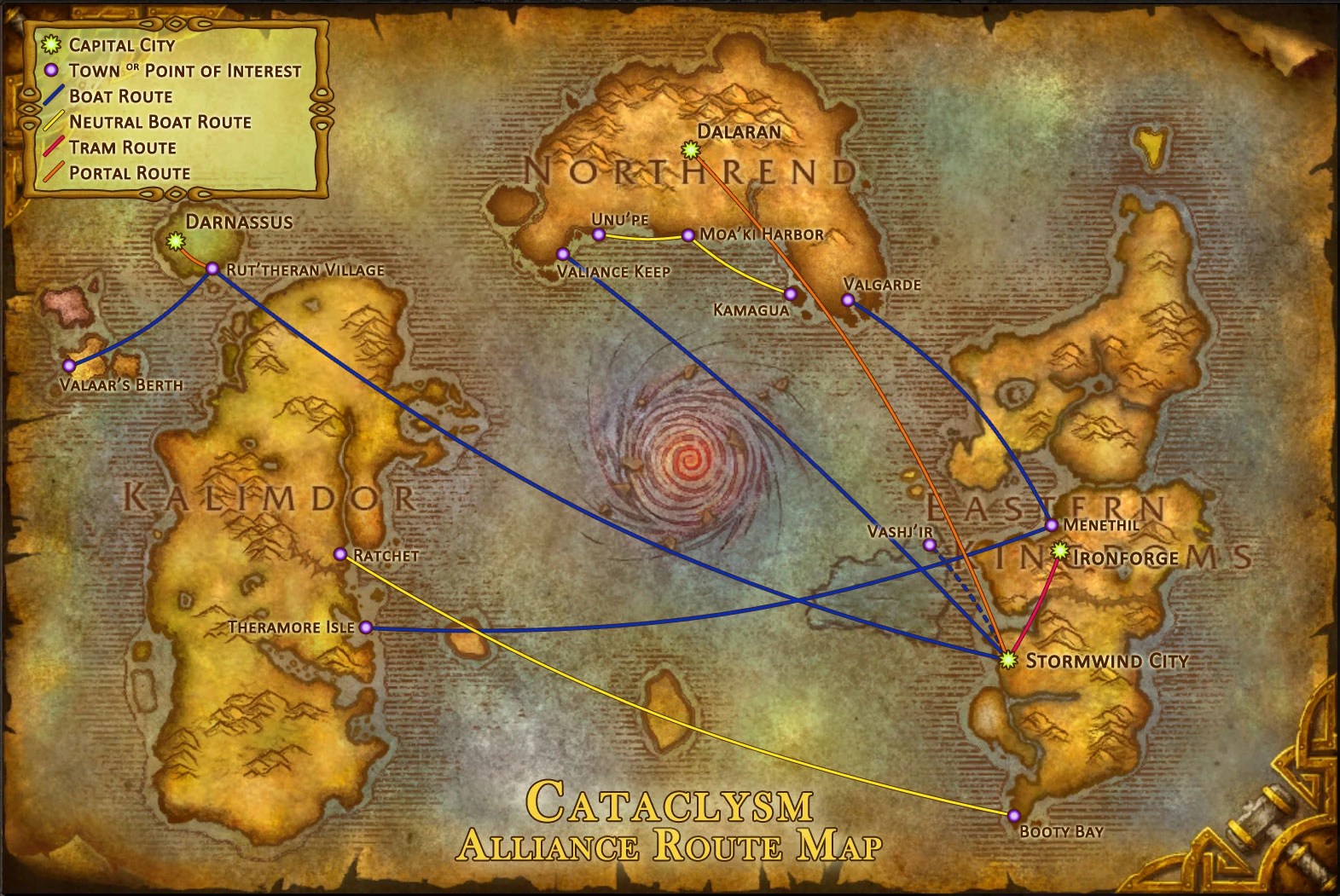 Cataclysm travel guide Wowpedia Your wiki guide to the World of