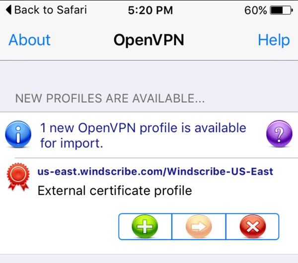 iPhone Setup Guide Windscribe