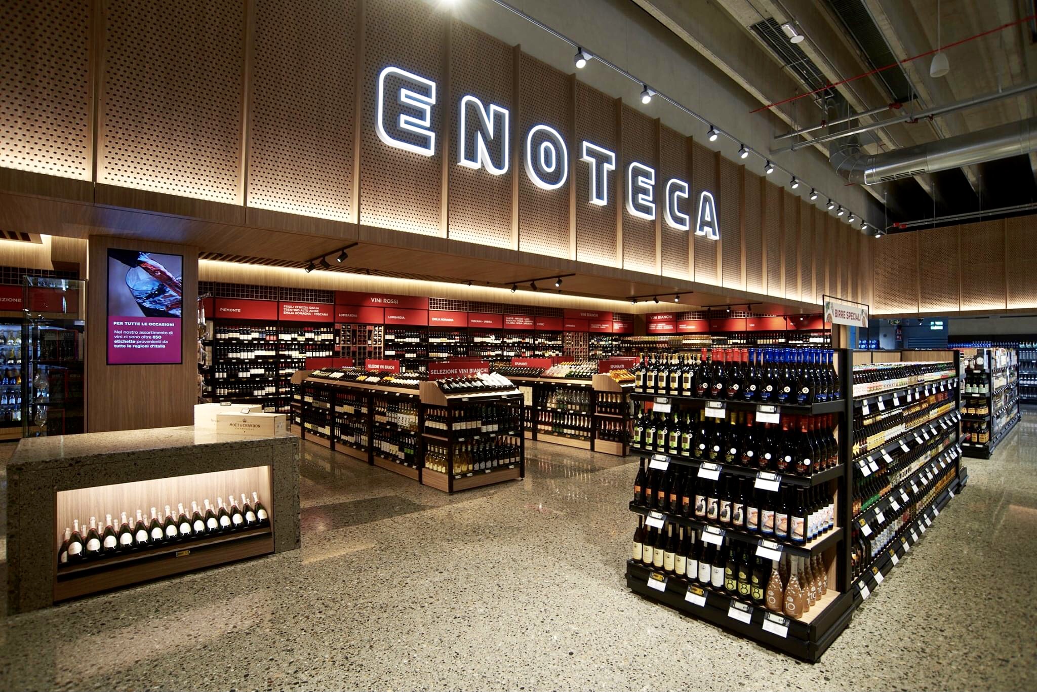 Esselunga focuses on and creates its online wine store, with