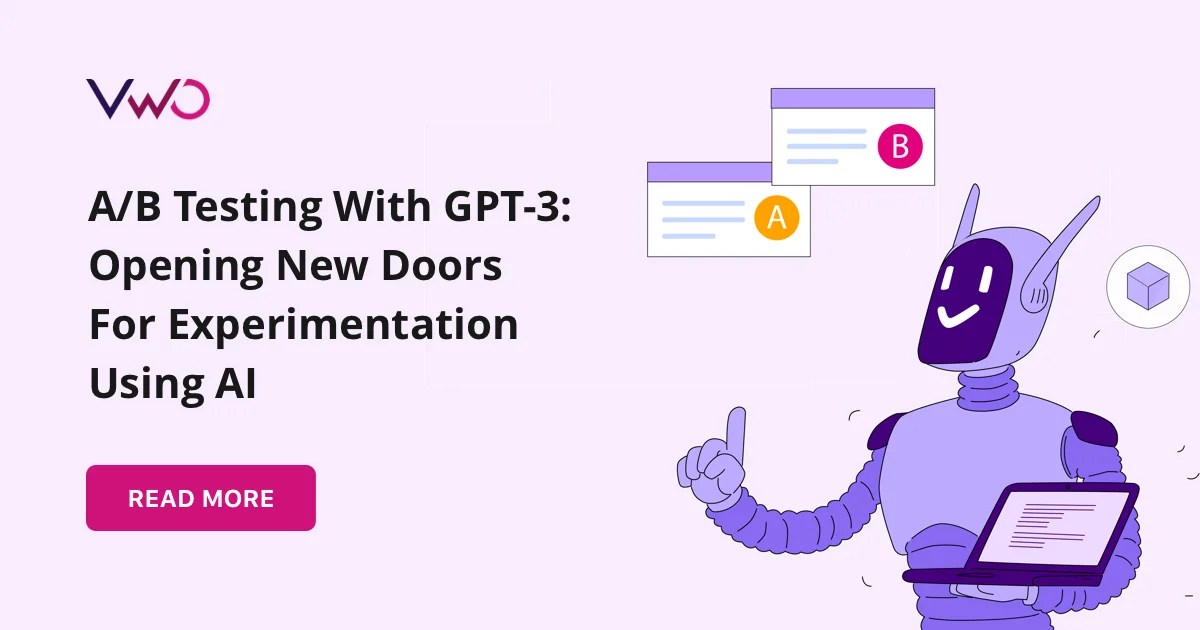 A/B Testing Website Copy With GPT3 Experiments Using AI