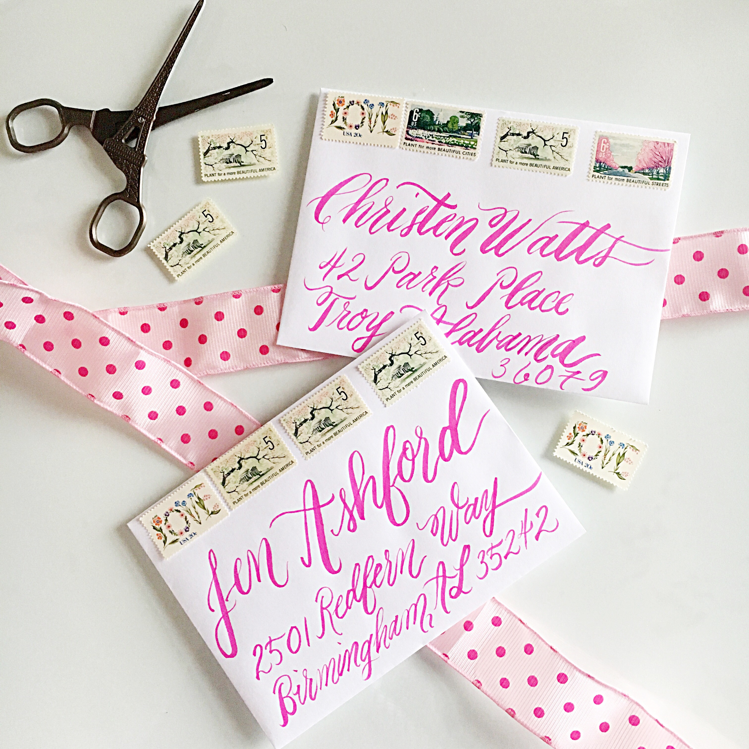 Envelopes 5 Ways Calligraphers in Oxford MS Calligrapher Calligraphy