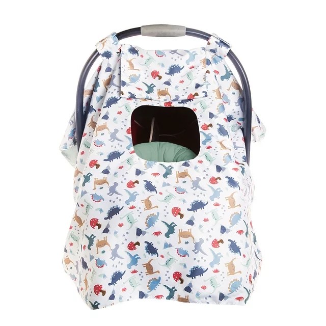 Monbebe Infant Car Seat Accessory Set, Dinosaurs Bellies & Babies