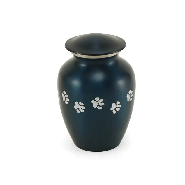 Classic Paw Print Vase Urn *Priced by Size* PWA