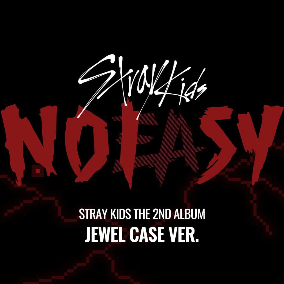 Stray Kids 2nd Full Album NOEASY (Jewel Case Ver) KPOP 1004