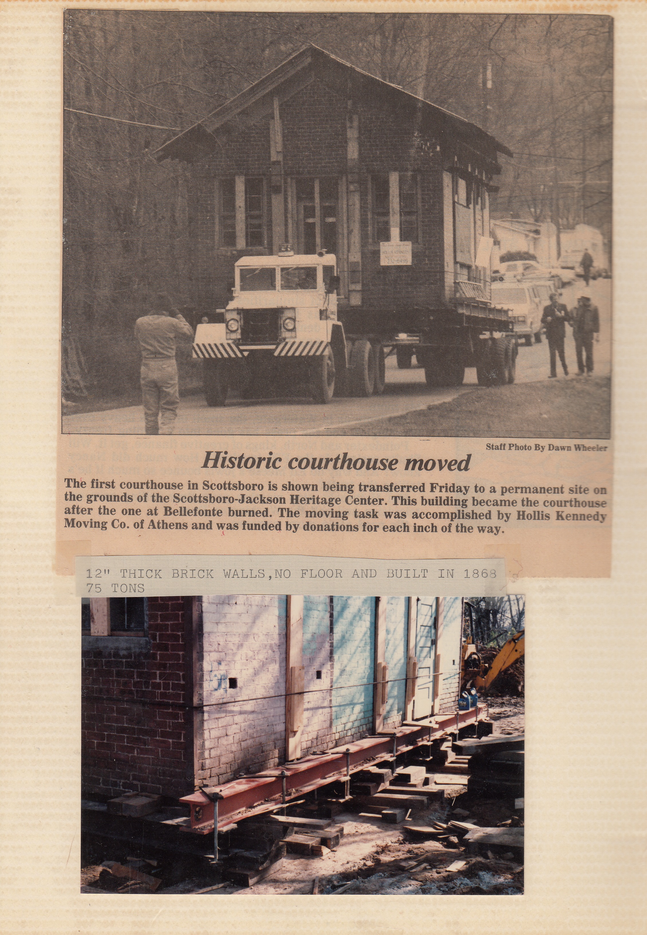 Hollis Kennedy House Movers Alabama Tennessee In the News