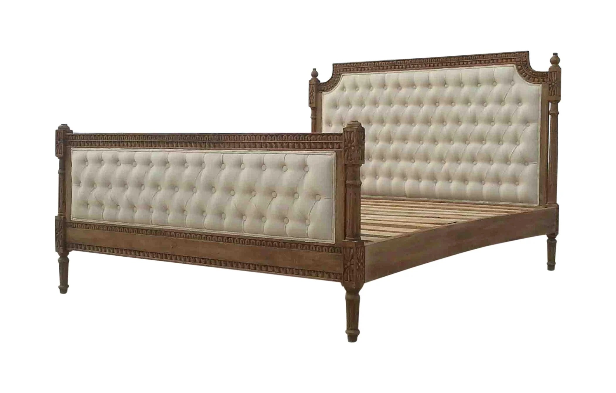 Lana Carved Deep Button Bed Furniture House UK