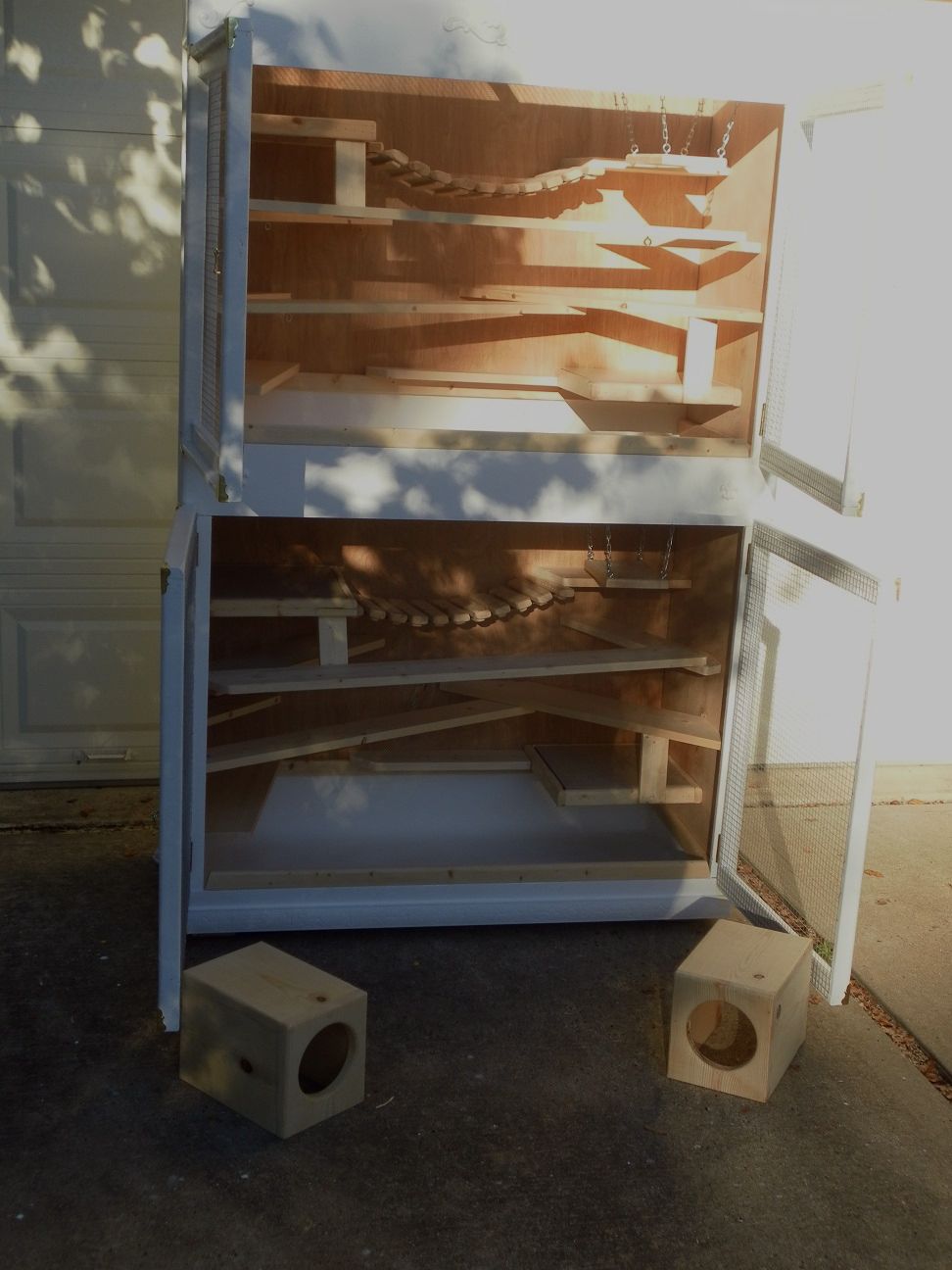 Custom Chinchilla Cages