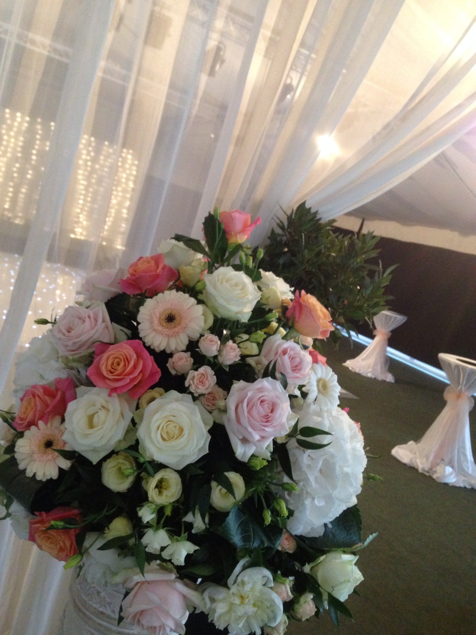 Wedding Canopies and swagging