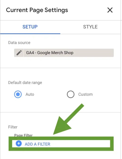 How to Add Page Filters in Looker Studio Reports XYZ Lab